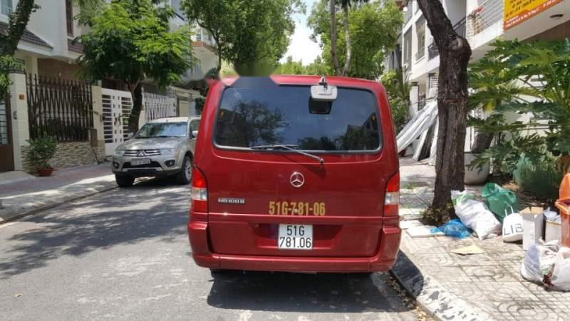 Mercedes-Benz MB   100  2004 - Bán Mercedes MB100 2004, màu đỏ, nhập khẩu nguyên chiếc, giá chỉ 240 triệu