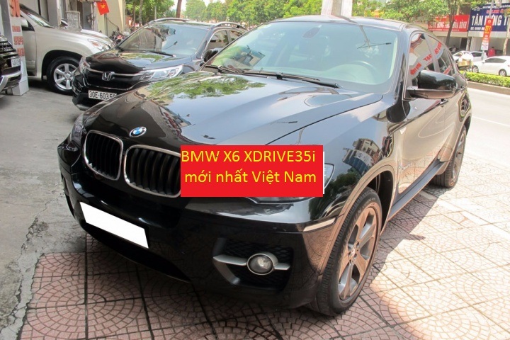 BMW X6 xDrive35i 2011 - Bán BMW X6 XDriver 35i màu đen, sản xuất 2011, biển Hà Nội