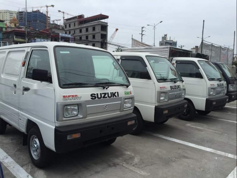 Suzuki Super Carry Van 2019 - Bán xe Suzuki Super Carry Van đời 2019, màu trắng giá cạnh tranh