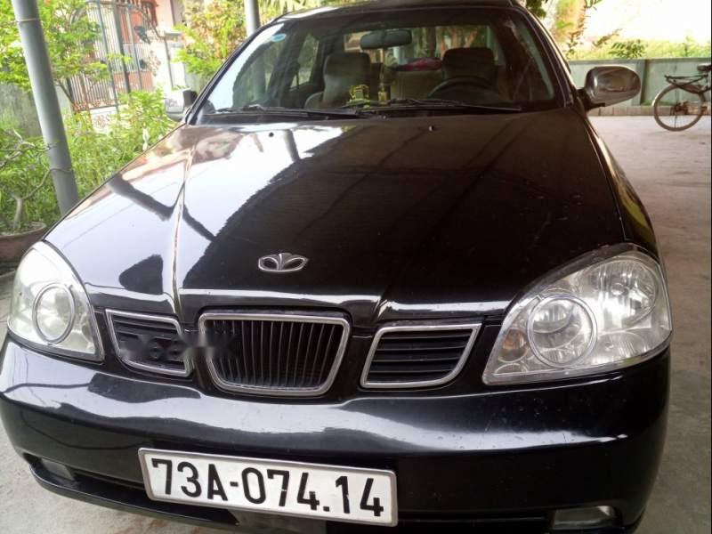 Daewoo Lacetti 2004 - Cần bán Daewoo Lacetti năm sản xuất 2004, màu đen, xe nhập chính chủ