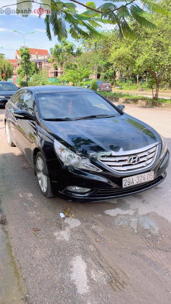 Hyundai Sonata 2011 - Cần bán lại xe Hyundai Sonata 2011, màu đen, xe đẹp như mới, zin chủ, zin ngoại thất, nội thất