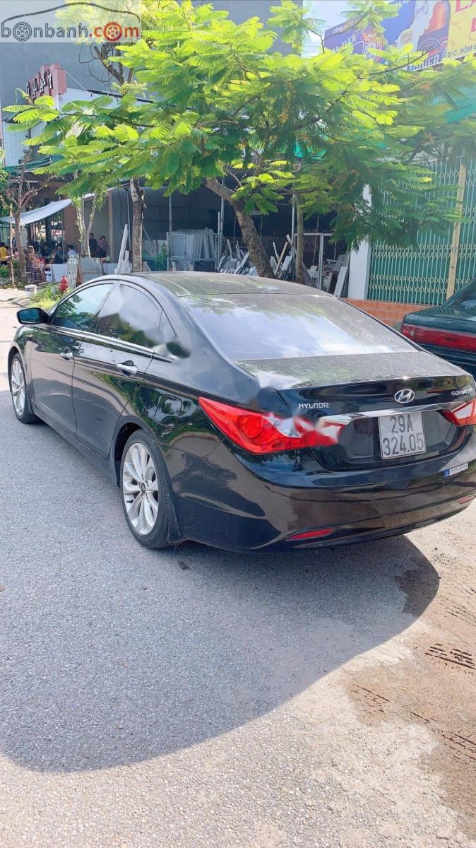 Hyundai Sonata 2011 - Cần bán lại xe Hyundai Sonata 2011, màu đen, xe đẹp như mới, zin chủ, zin ngoại thất, nội thất