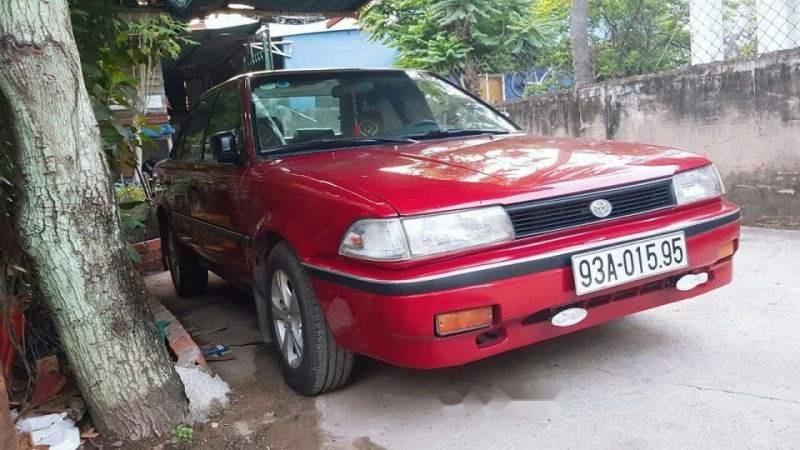 Toyota Corolla   1991 - Bán Toyota Corolla đời 1991, màu đỏ, xe nhập