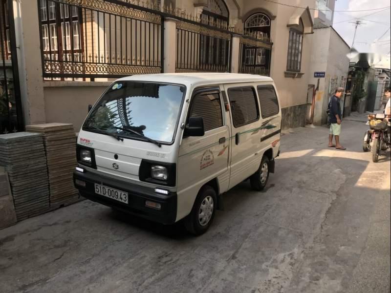 Suzuki Super Carry Van   2007 - Bán xe Suzuki Super Carry Van sản xuất năm 2007, màu trắng, máy êm