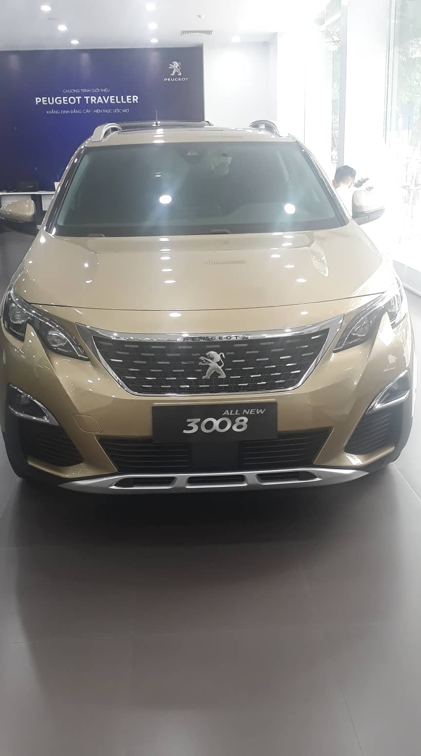 Peugeot 3008     2019 - Bán xe Peugeot 3008 all new đời 2019, màu vàng