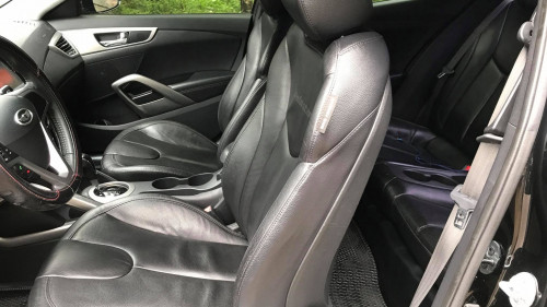 Hyundai Veloster   1.6 AT  2011 - Bán xe Hyundai Veloster 1.6 AT 2011, màu đen, 415tr