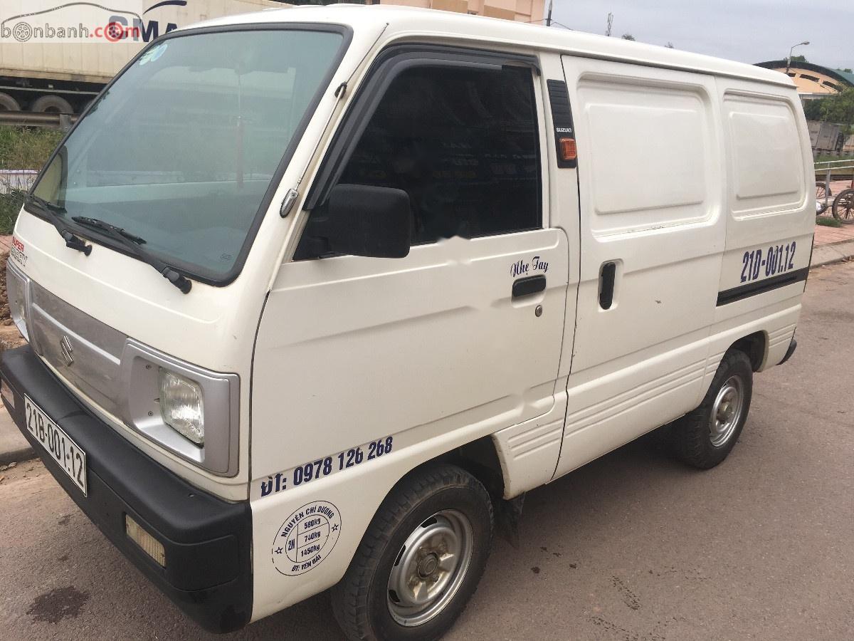 Suzuki Super Carry Van 2015 - Cần bán gấp Suzuki Super Carry Van đời 2015, màu trắng, nhập khẩu nguyên chiếc