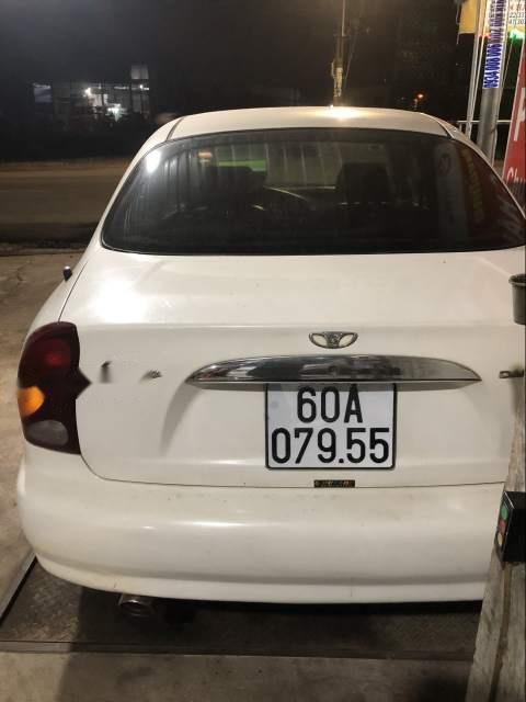 Daewoo Lanos 2001 - Bán Daewoo Lanos đời 2001, màu trắng, xe nhập 