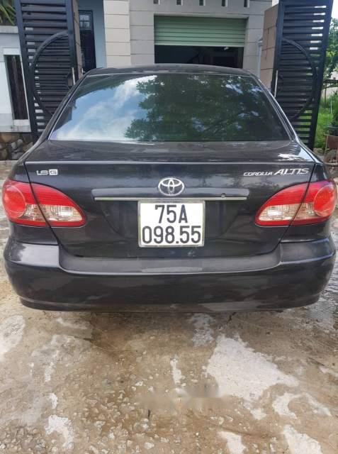 Toyota Corolla altis 2008 - Chính chủ bán xe Toyota Corolla altis đời 2008, màu đen, giá chỉ 380 triệu