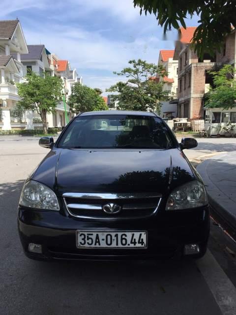 Chevrolet Lacetti   2008 - Bán Chevrolet Lacetti đời 2008, màu đen, máy móc gầm bệ chắc chắn