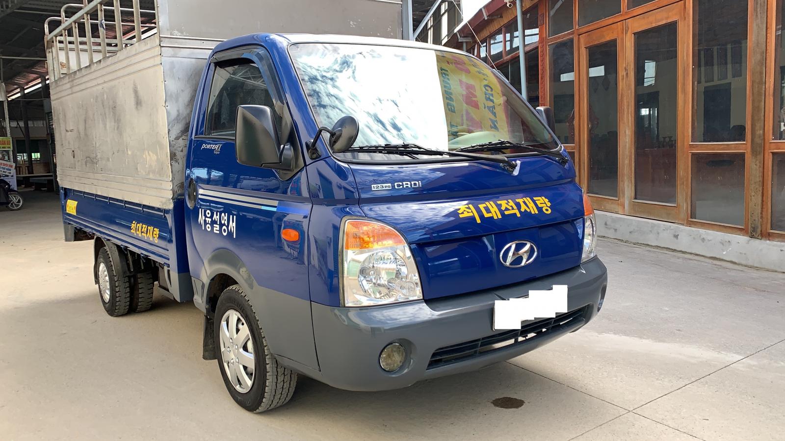 Hyundai Porter 2 2006 - Bán Hyundai Porter 2 đời 2006 đăng kí 2010, màu xanh lam, nhập khẩu