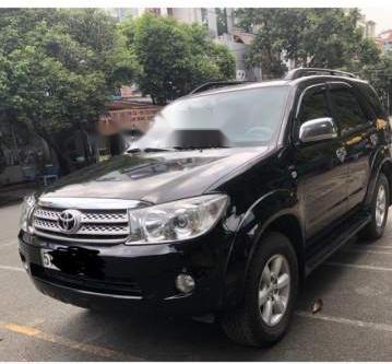 Toyota Fortuner   G   2011 - Bán Fortuner G 2011, số sàn, màu đen, biển số HCM