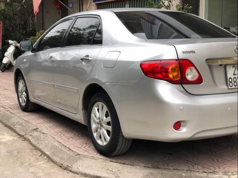 Toyota Corolla   2009 - Chính chủ bán ô tô Toyota Corolla 2009, màu bạc, nhập khẩu