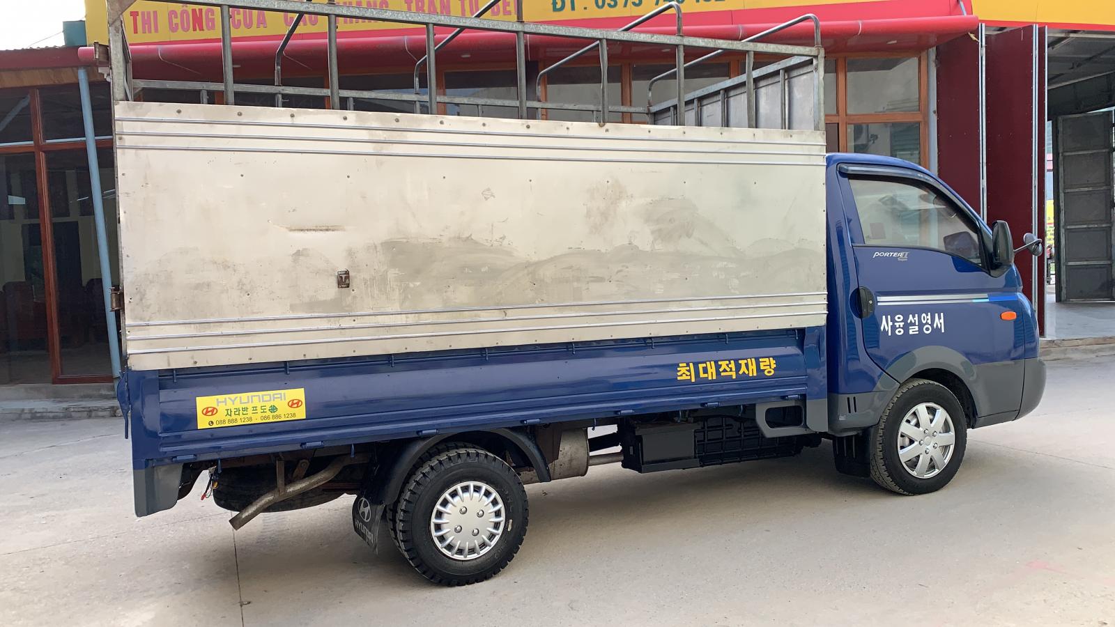 Hyundai Porter 2 2006 - Bán Hyundai Porter 2 đời 2006 đăng kí 2010, màu xanh lam, nhập khẩu