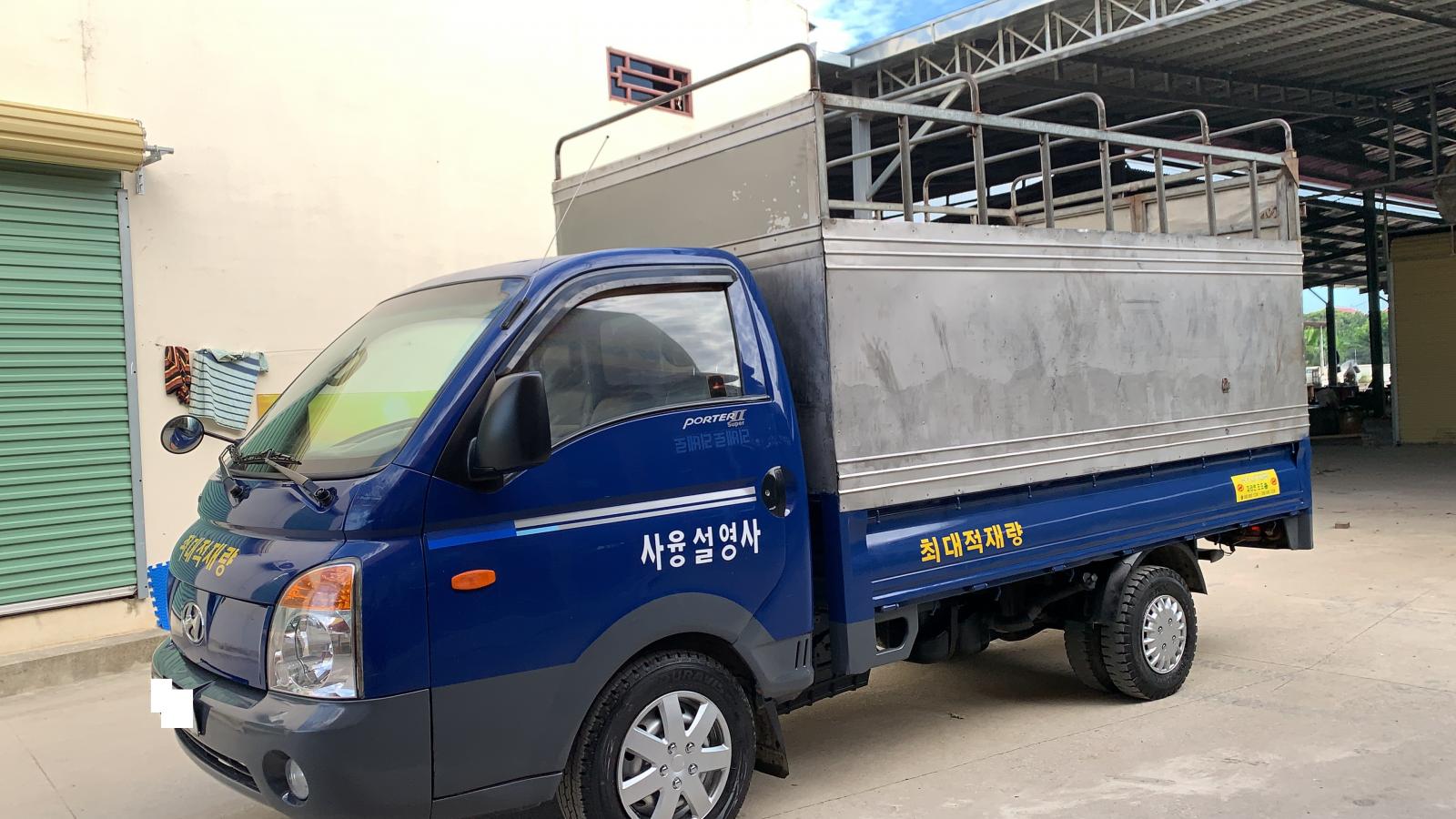 Hyundai Porter 2 2006 - Bán Hyundai Porter 2 đời 2006 đăng kí 2010, màu xanh lam, nhập khẩu