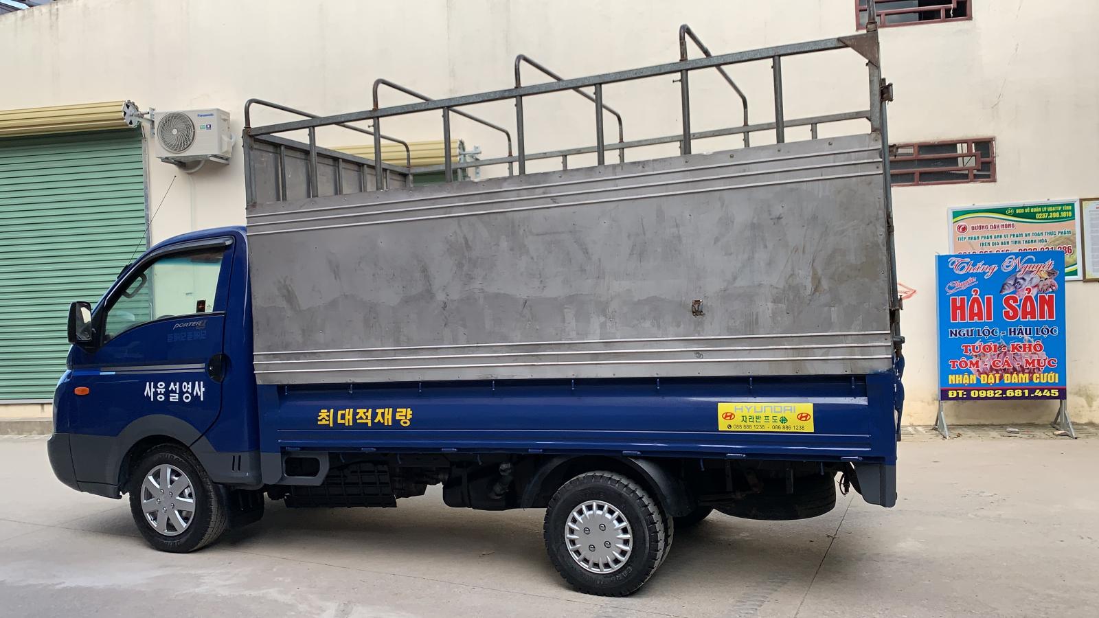 Hyundai Porter 2 2006 - Bán Hyundai Porter 2 đời 2006 đăng kí 2010, màu xanh lam, nhập khẩu