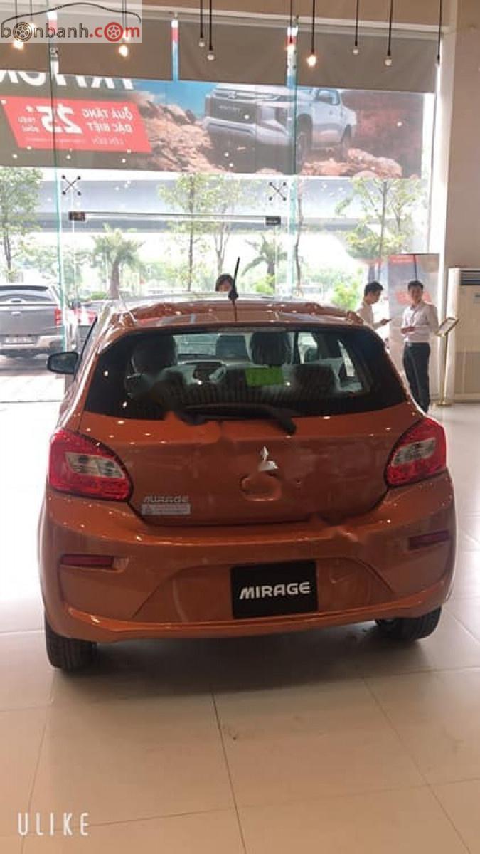 Mitsubishi Mirage CVT 2019 - Bán Mitsubishi Mirage CVT Eco màu đỏ, số tự động, máy xăng 2019