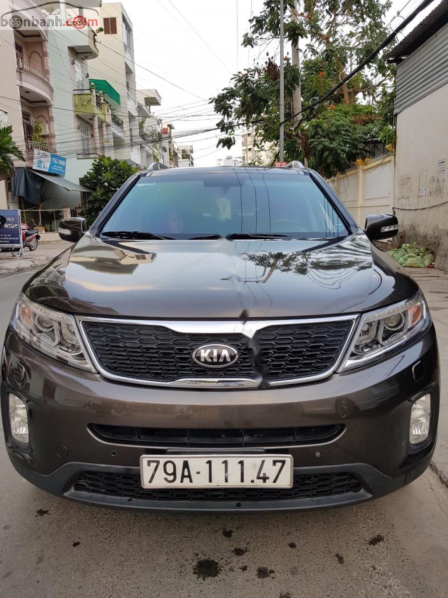 Kia Sorento GATH 2016 - Cần bán gấp Kia Sorento GATH đời 2016, màu nâu chính chủ, 1 đời chủ