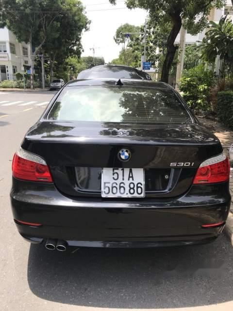 BMW 5 Series 530i 2007 - Bán BMW 5 Series 530i đời 2007, màu đen, nhập khẩu