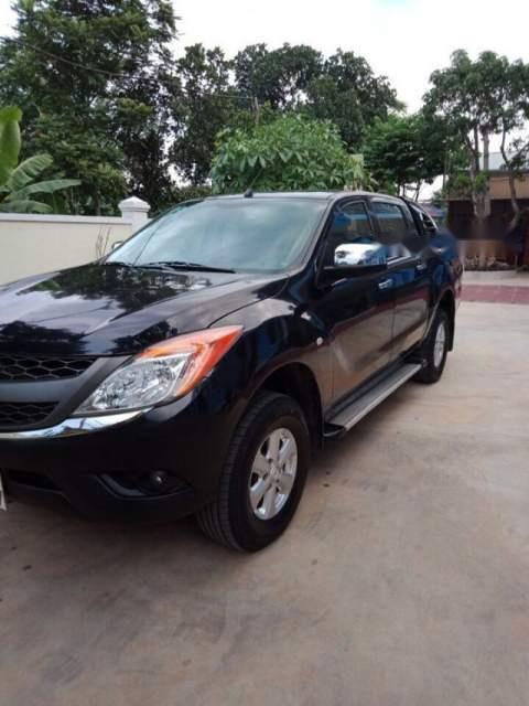 Mazda BT 50 2.2 MT  2015 - Cần bán xe Mazda BT 50 2.2 MT đời 2015, màu đen số sàn