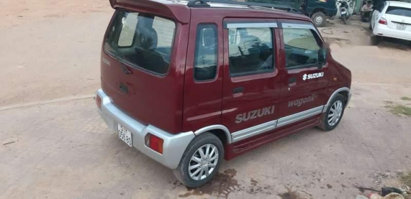 Suzuki Wagon R   2003 - Bán xe Suzuki Wagon R đời 2003, màu đỏ, còn nguyên zin