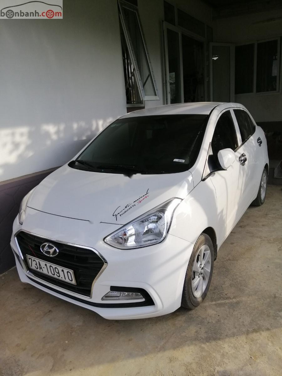 Hyundai Grand i10   2018 - Cần bán xe Hyundai Grand i10 đời 2018, màu trắng giá cạnh tranh