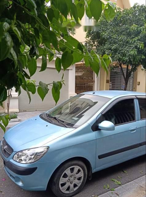 Hyundai Getz   2010 - Bán gấp Hyundai Getz năm 2010, màu xanh lam, nhập khẩu 