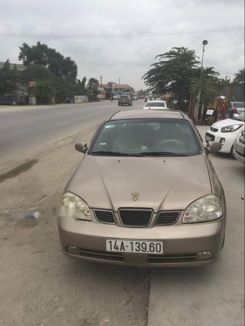 Chevrolet Lacetti   2005 - Bán xe Chevrolet Lacetti sản xuất năm 2005, màu nâu