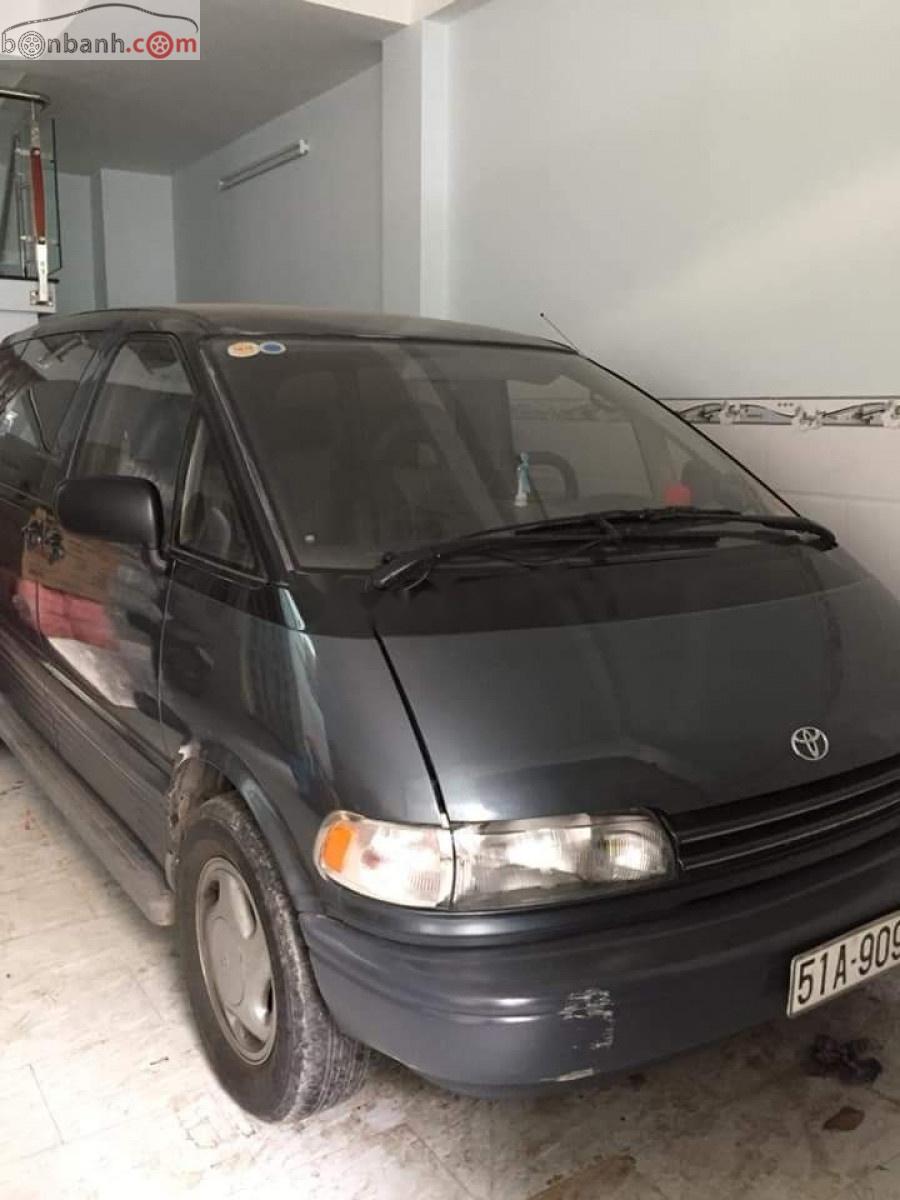 Toyota Previa 2.4 AT 1992 - Cần bán xe Toyota Previa 2.4 AT năm sản xuất 1992, màu đen 