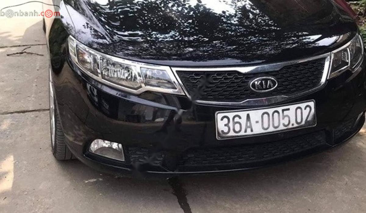 Kia Forte SX 1.6 AT 2011 - Cần bán xe Kia Forte SX 1.6 AT sản xuất 2011, màu đen 