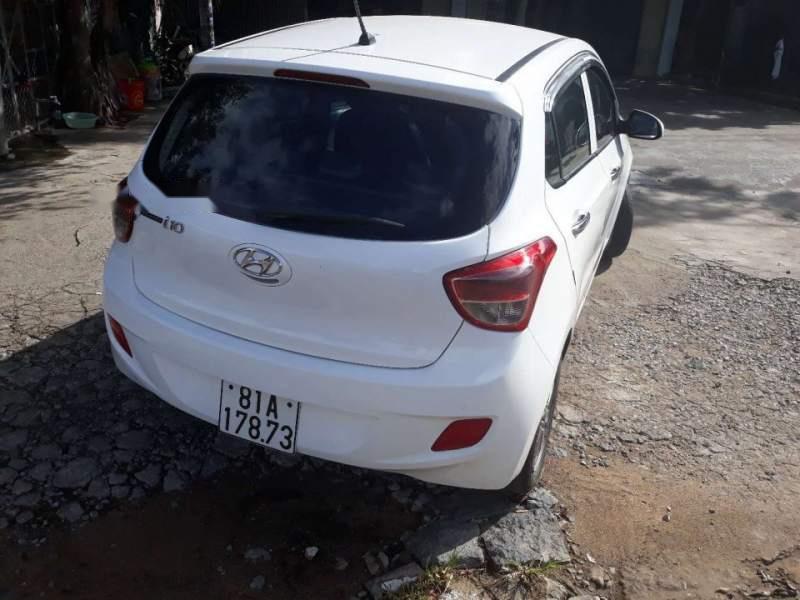 Hyundai Grand i10   2014 - Bán Hyundai Grand i10 sản xuất 2014, màu trắng, nhập khẩu