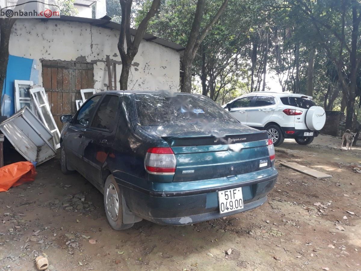 Fiat Siena 2002 - Xe Fiat Siena năm sản xuất 2002, màu xanh lam