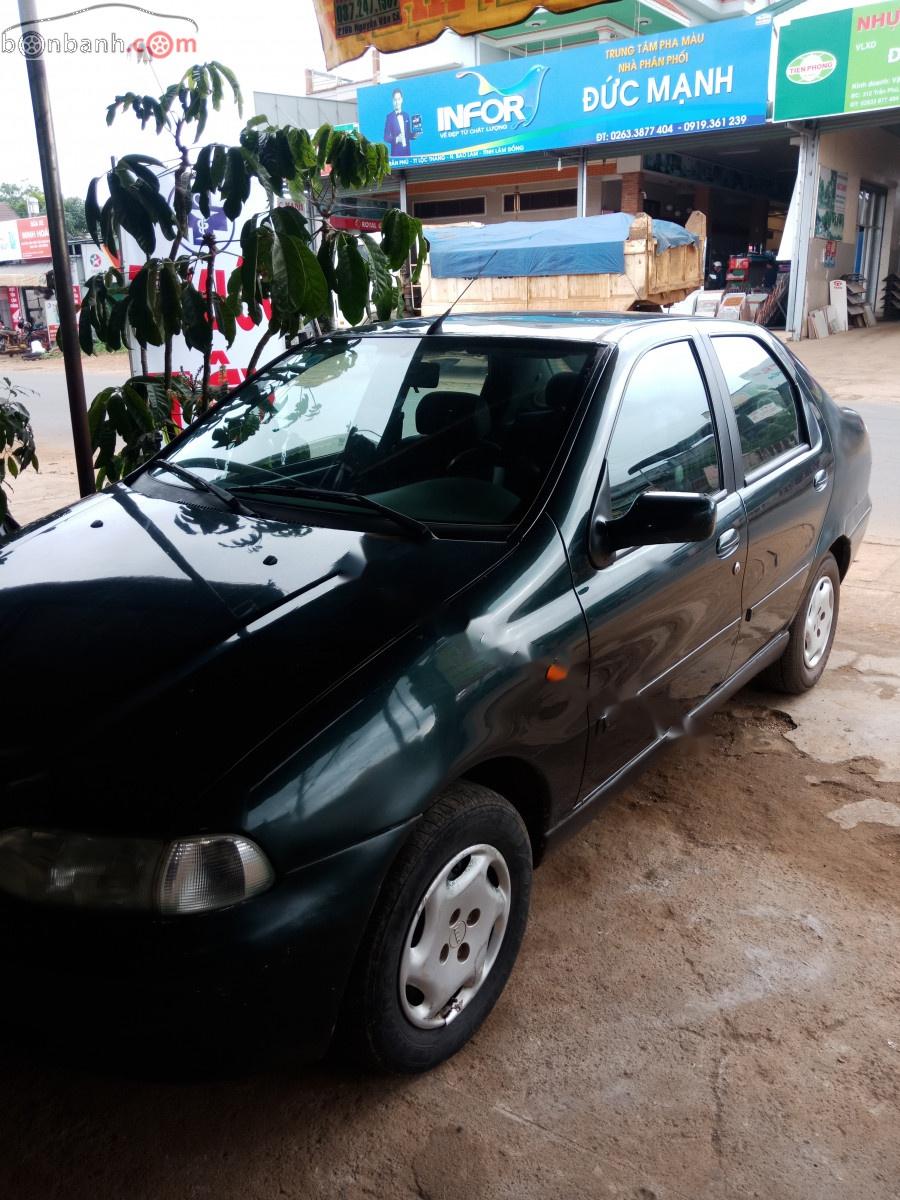 Fiat Siena ED 1.3 2001 - Xe Fiat Siena ED 1.3 sản xuất năm 2001, màu xanh lam 