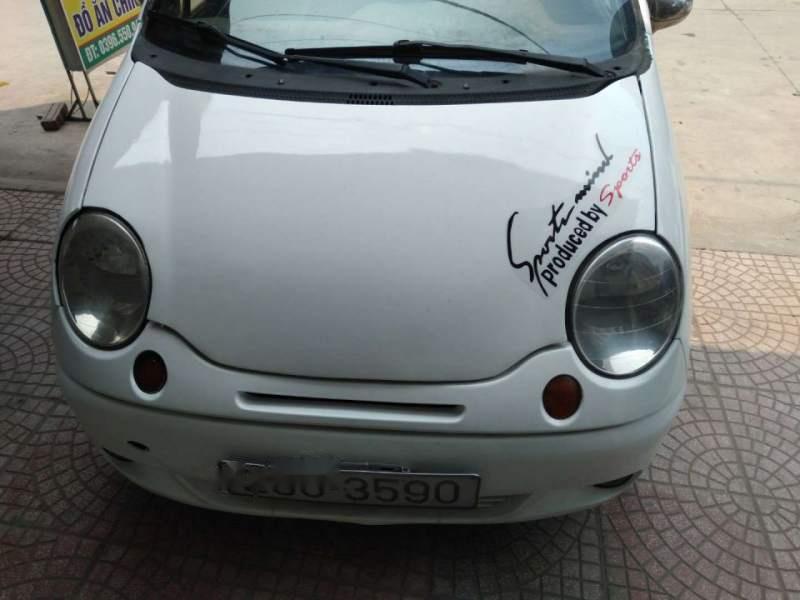 Daewoo Matiz 2004 - Bán Daewoo Matiz 2004, màu trắng xe gia đình