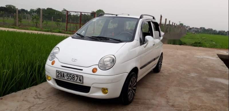 Daewoo Matiz 2011 - Cần bán Daewoo Matiz đời 2011, màu trắng, giá 50tr