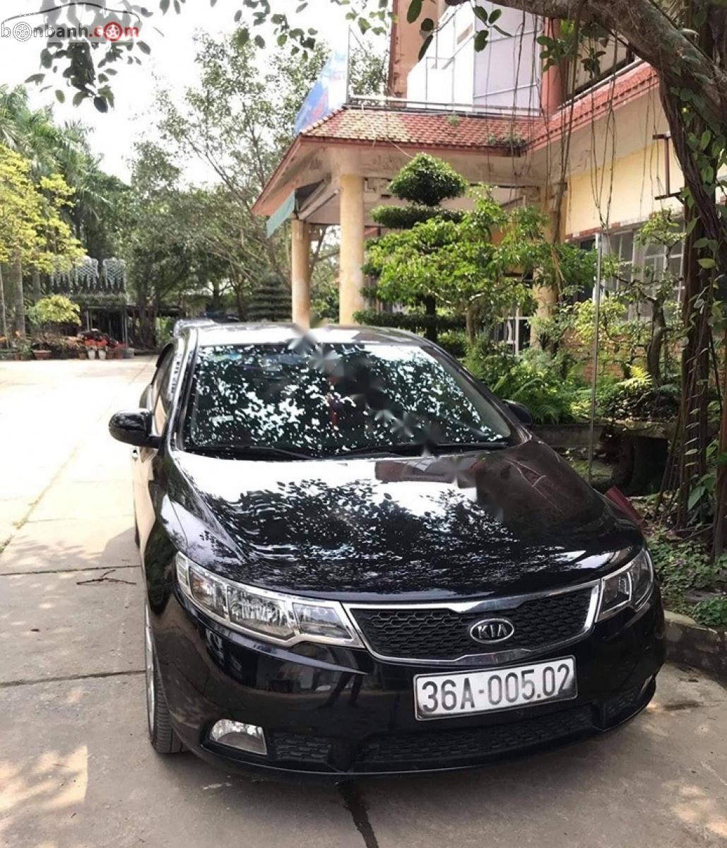 Kia Forte SX 1.6 AT 2011 - Cần bán xe Kia Forte SX 1.6 AT sản xuất 2011, màu đen 