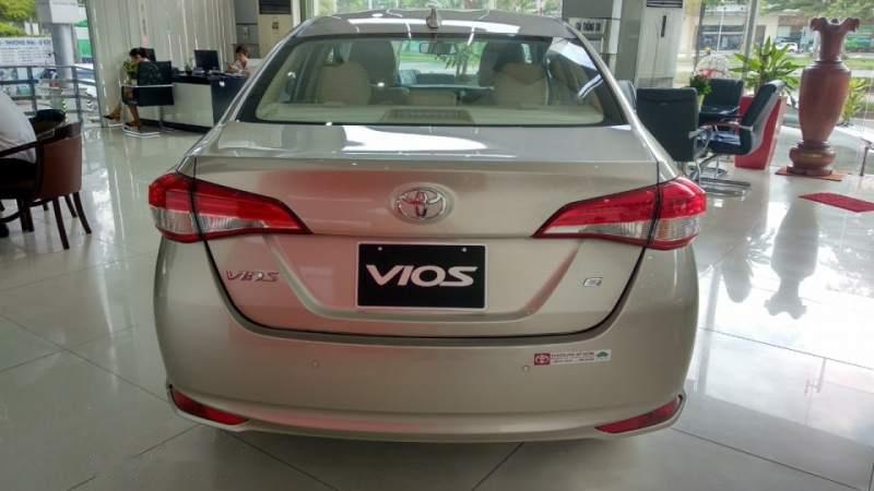 Toyota Vios  G   2019 - Bán xe Toyota Vios G đời 2019, màu vàng, giá tốt