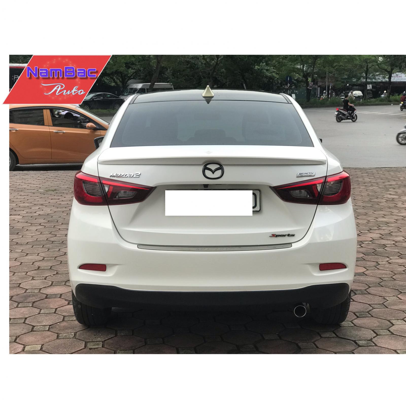 Mazda 2 1.5  2017 - Bán xe Mazda 2 1.5 Sedan năm 2017, màu trắng biển Hà Nội