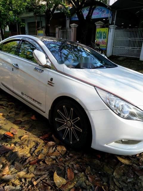 Hyundai Sonata   2011 - Bán Hyundai Sonata 2011, màu trắng, số tự động