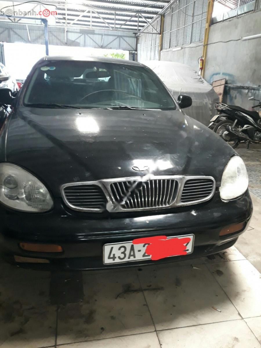 Daewoo Leganza 2002 - Bán Daewoo Leganza đời 2002, màu đen, nhập khẩu  