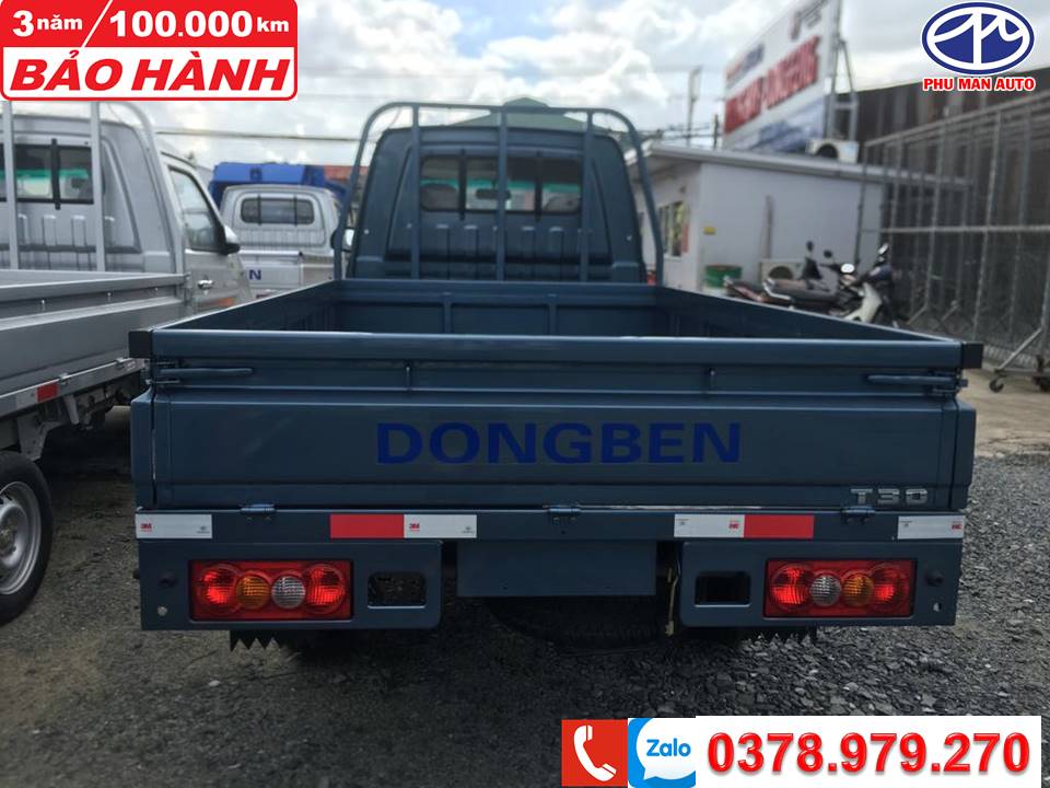 Xe tải 1 tấn - dưới 1,5 tấn 2019 - Xe tải Dongben T30, các loại thùng dài 2m9