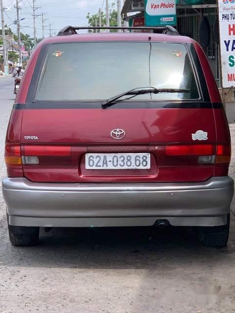 Toyota Previa 1991 - Bán Toyota Previa sản xuất năm 1991, màu đỏ, nhập khẩu nguyên chiếc 