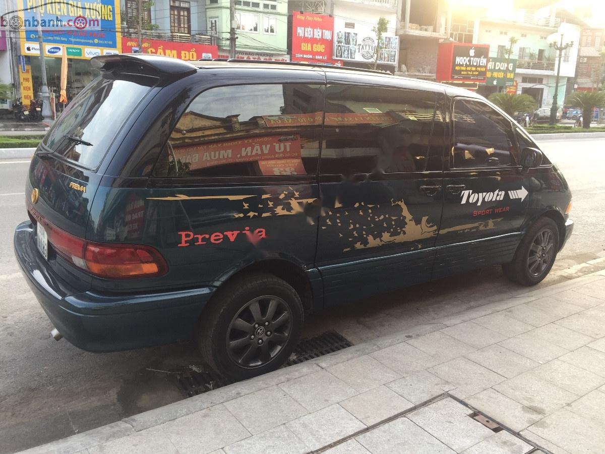 Toyota Previa 1996 - Bán Toyota Previa đời 1996, màu xanh lam, xe nhập