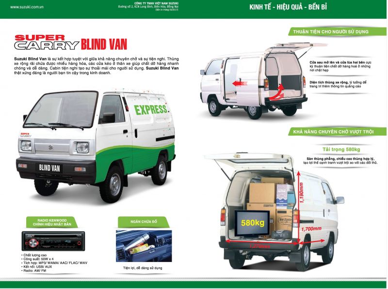 Suzuki Blind Van 2019 - Suzuki Blind Van 2019 - Giá từ 290.000.000VNĐ