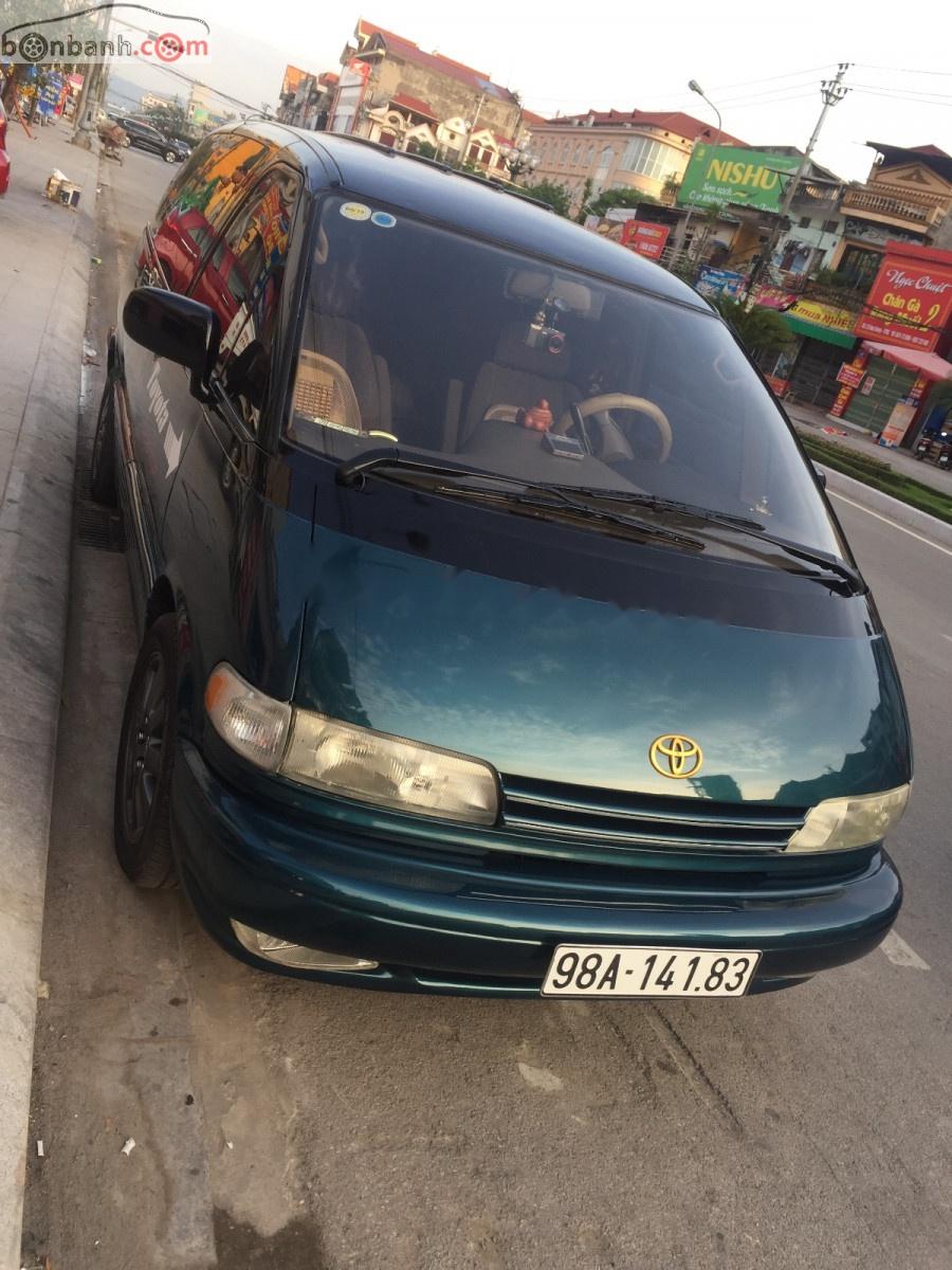 Toyota Previa 1996 - Bán Toyota Previa đời 1996, màu xanh lam, xe nhập