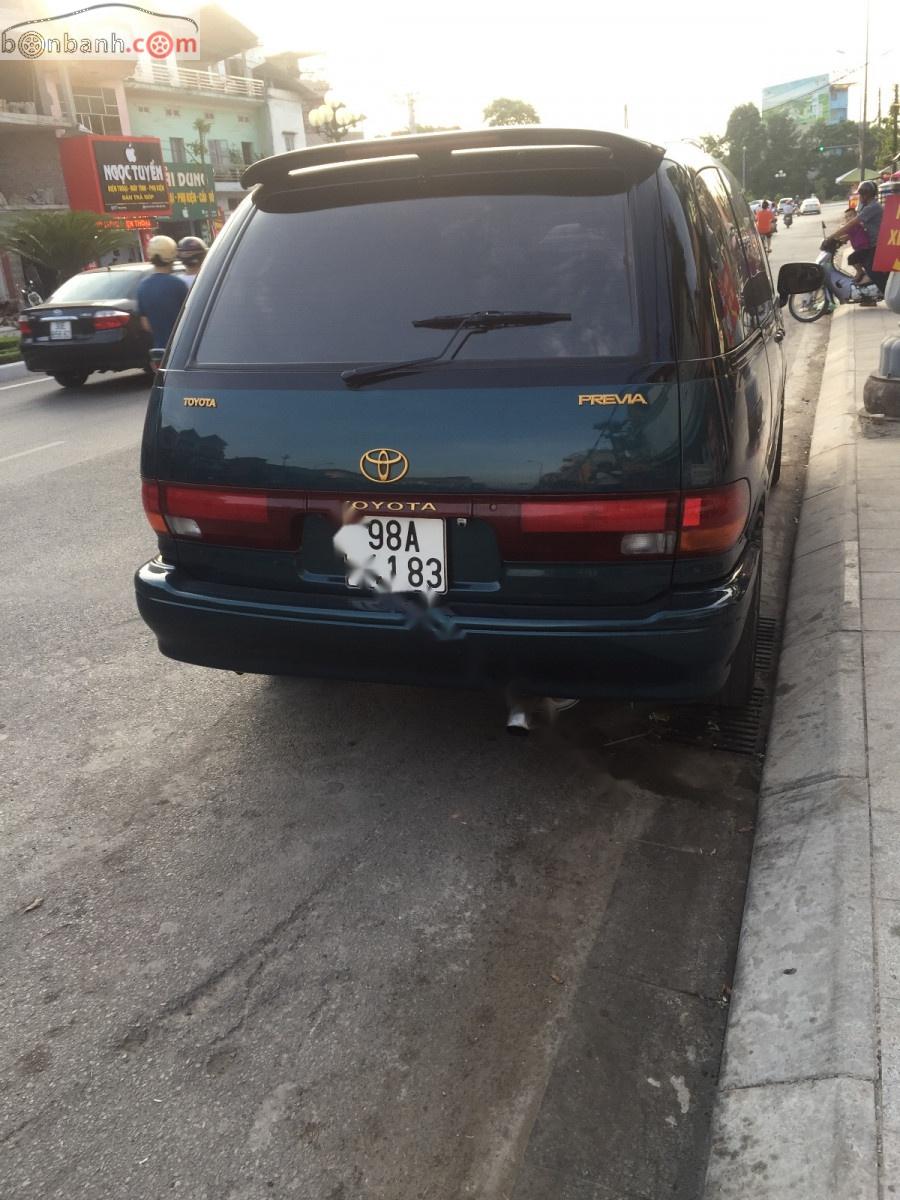 Toyota Previa 1996 - Bán Toyota Previa đời 1996, màu xanh lam, xe nhập