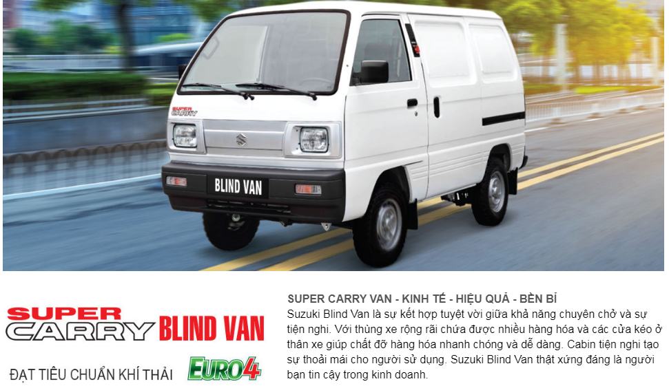 Suzuki Blind Van 2019 - Suzuki Blind Van 2019 - Giá từ 290.000.000VNĐ