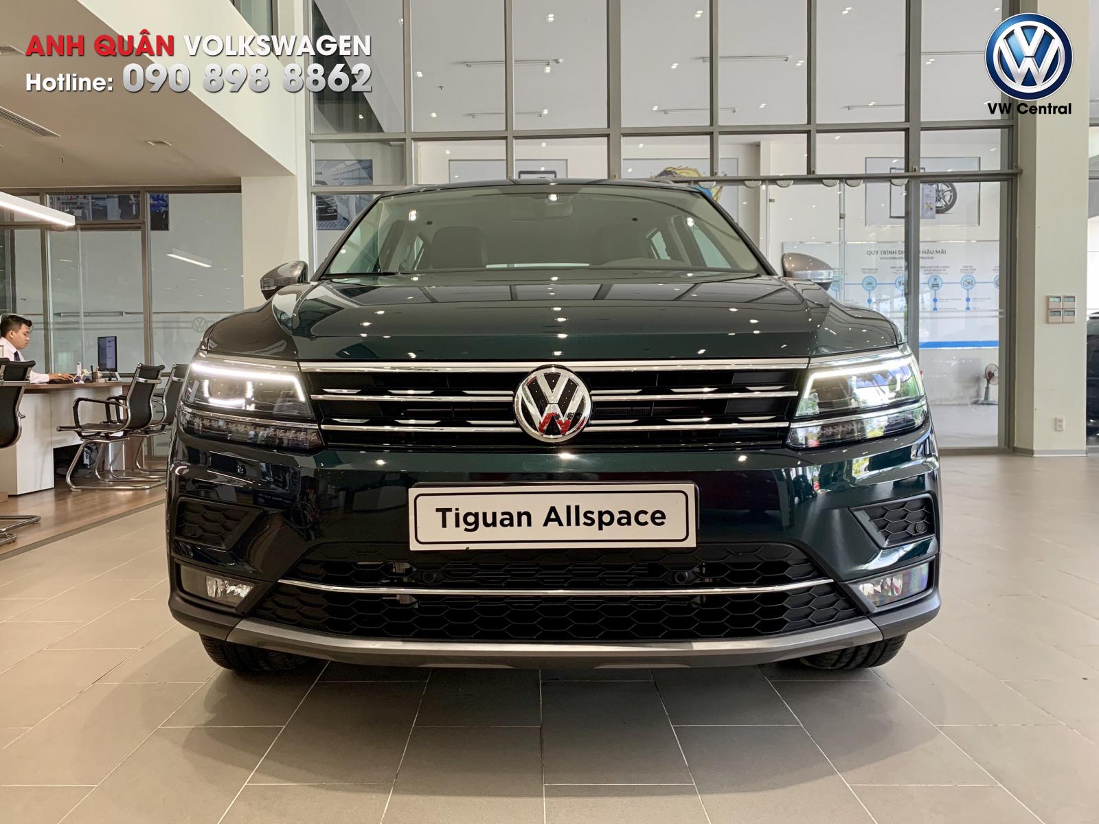 Volkswagen Tiguan Allspace 2019 - Tiguan Allspace 2019 - ưu đãi mua xe lên tới 160tr, trả góp 80%, hotline: 090-898-8862