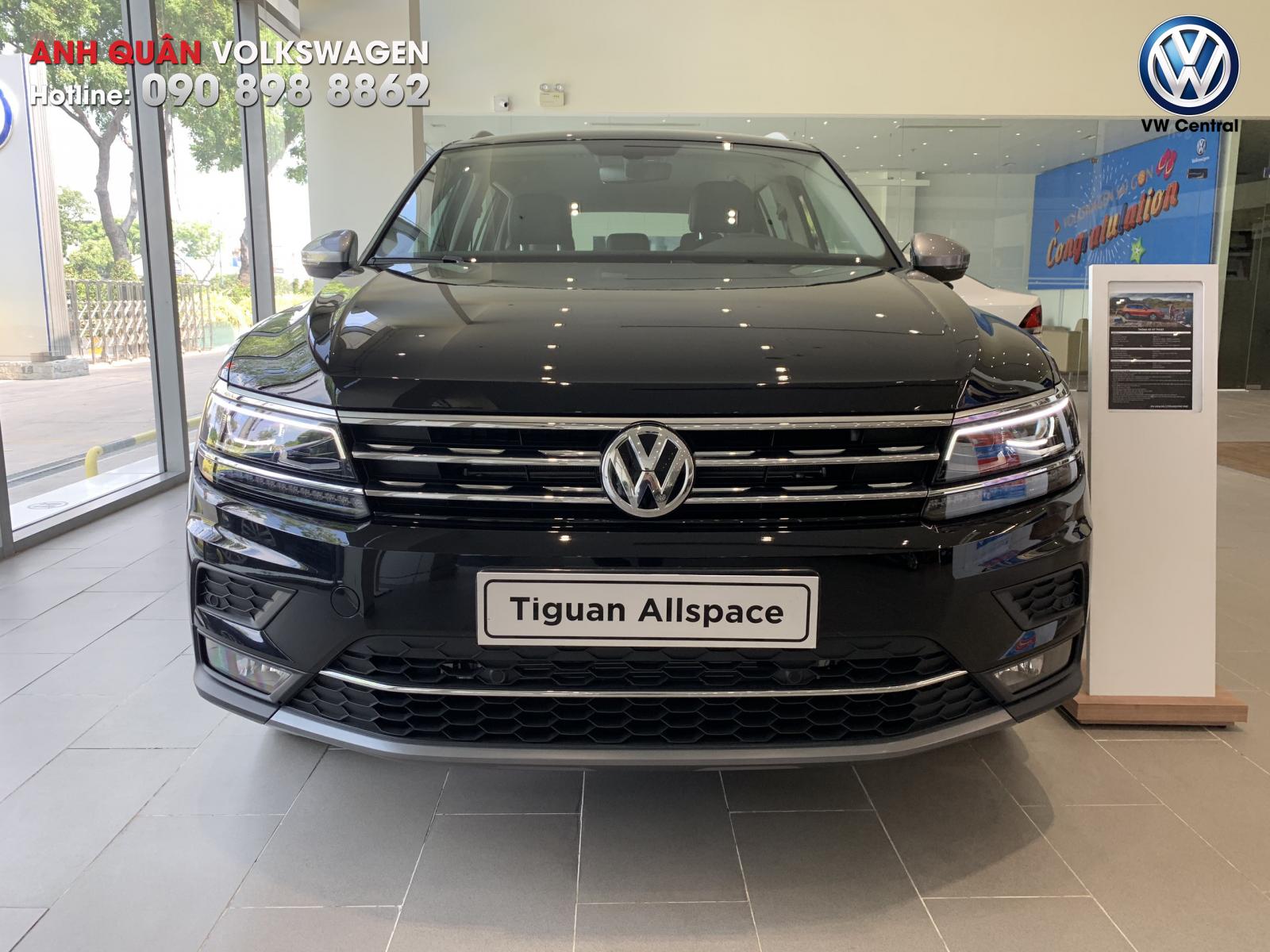 Volkswagen Tiguan Allspace 2019 - Tiguan Allspace 2019 - ưu đãi mua xe lên tới 160tr, trả góp 80%, hotline: 090-898-8862