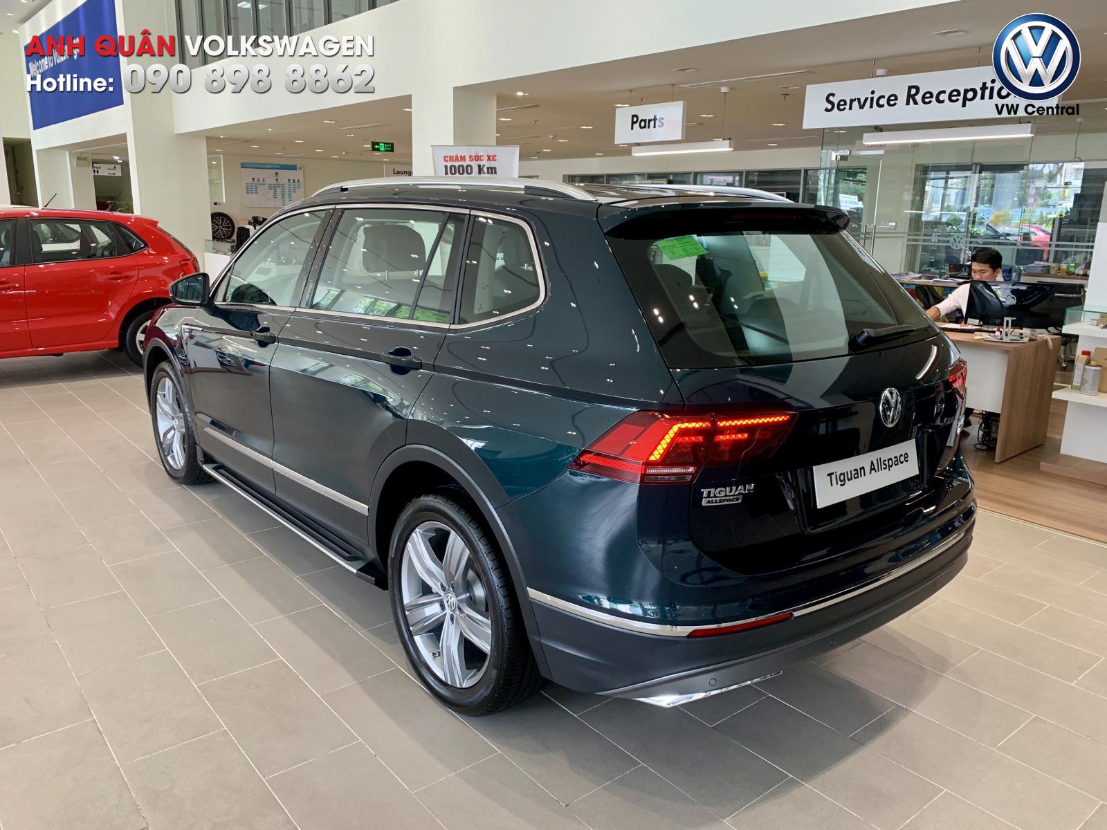 Volkswagen Tiguan Allspace 2019 - Tiguan Allspace 2019 - ưu đãi mua xe lên tới 160tr, trả góp 80%, hotline: 090-898-8862